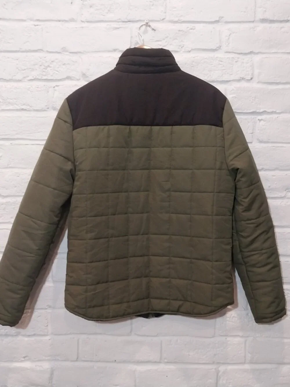 Nomad Quilted Padded Jacket Mens XL Olive Green Josiah Full Zip Hunting Outdoors